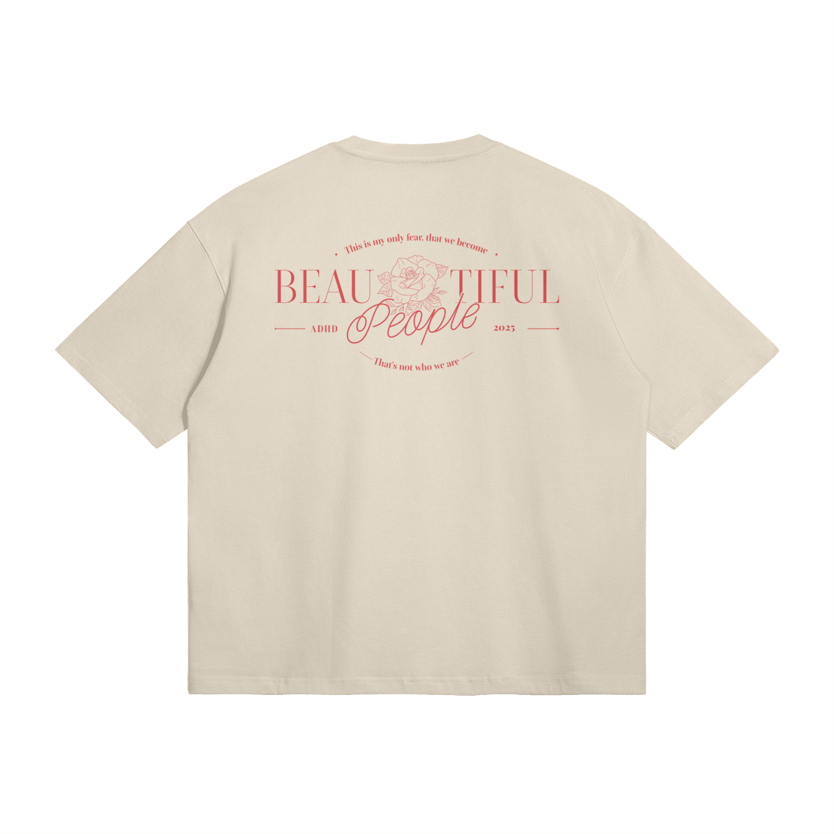 beautiful people heavyweight oversized t-shirt