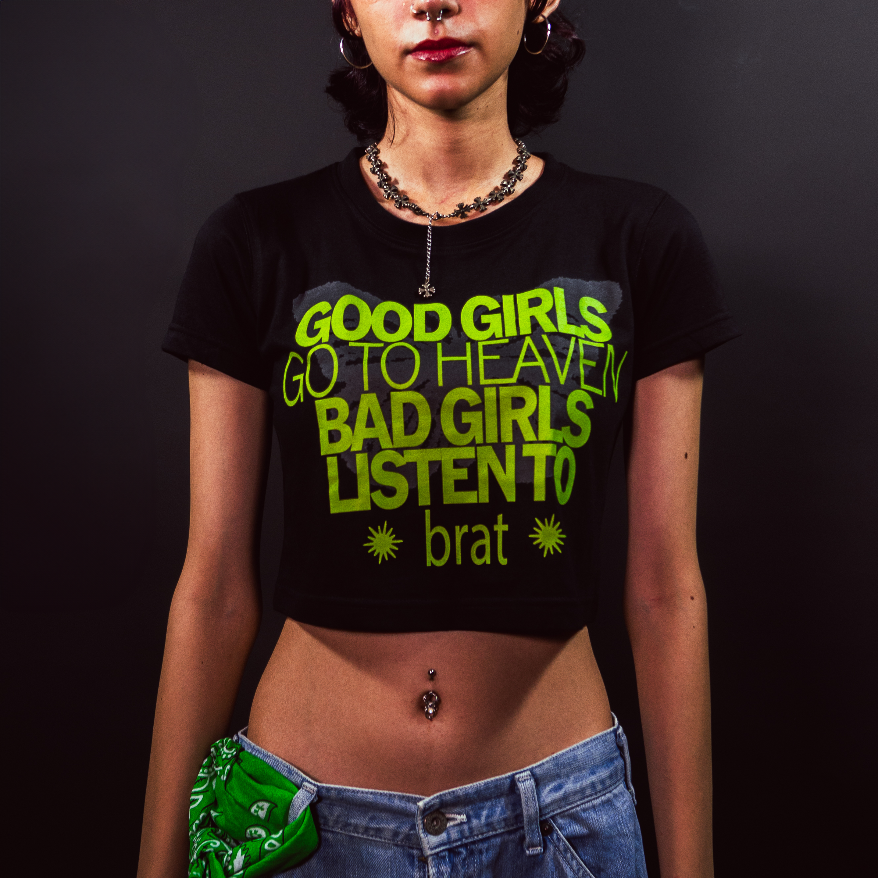 good girls crop top