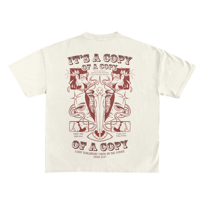 copy of a copy of a copy heavyweight oversized t-shirt