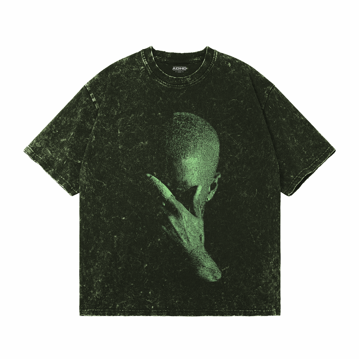 blonde washed v3 oversized tee