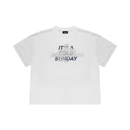 a cold sunday oversized t-shirt