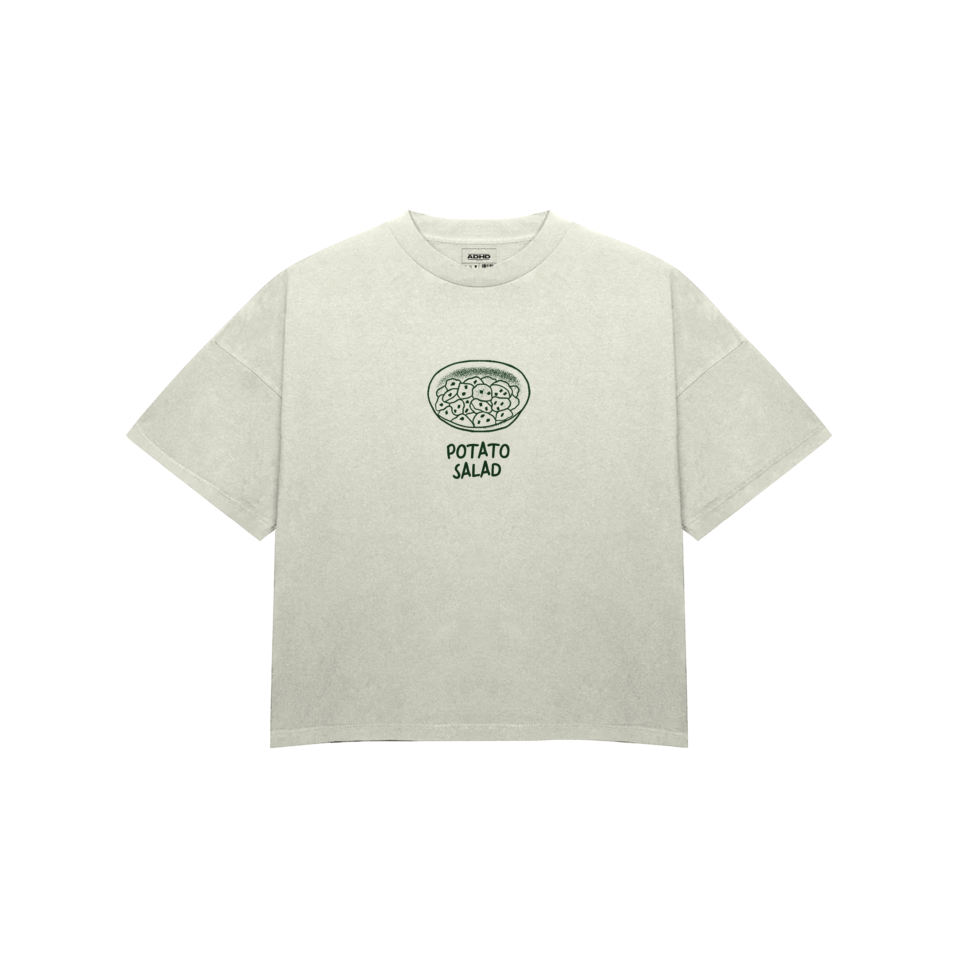 potato salad oversized tee