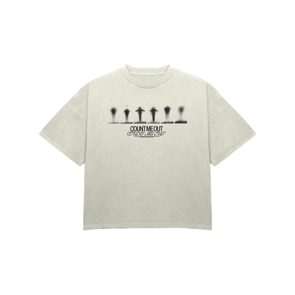 count me out oversized t-shirt