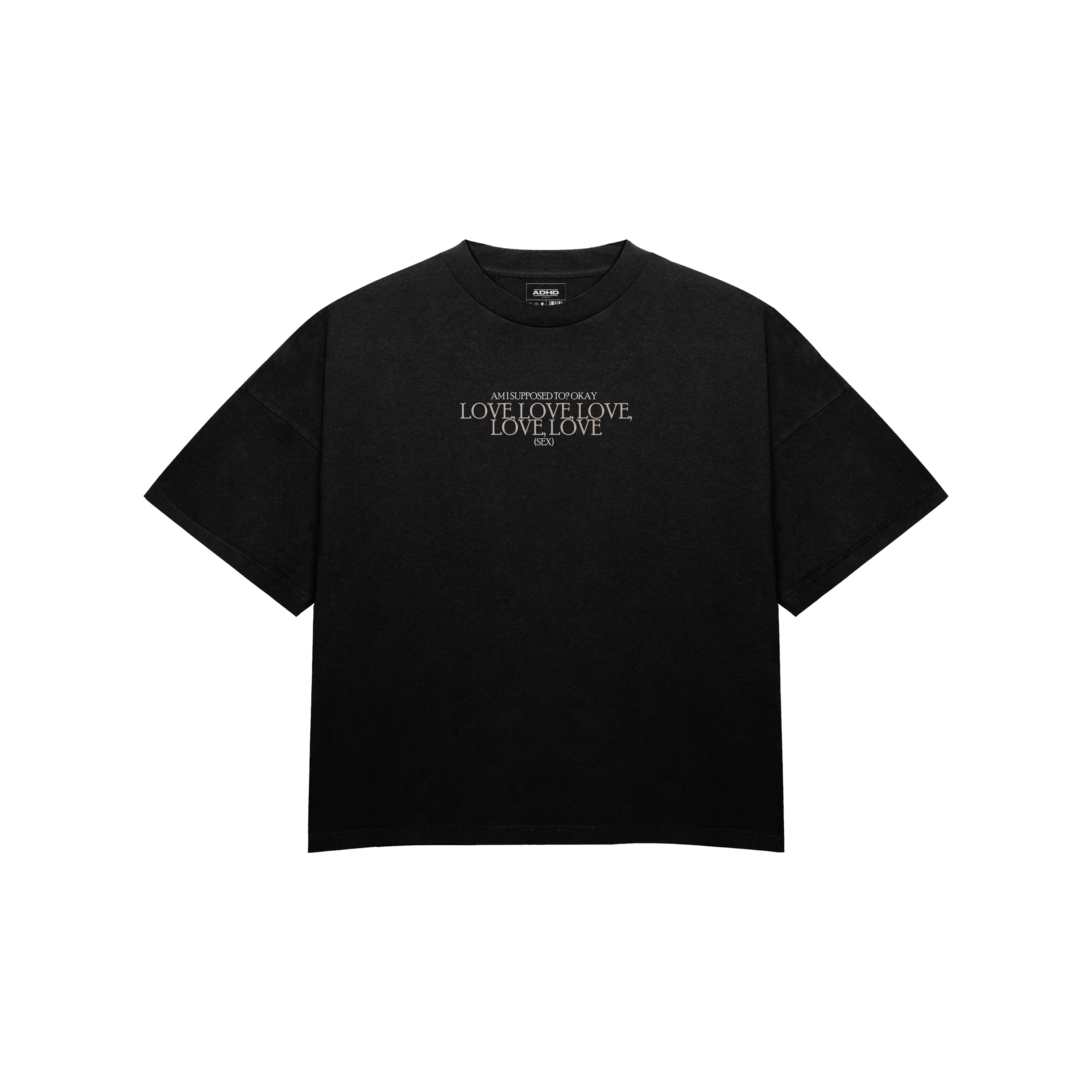 congratulations oversized t-shirt