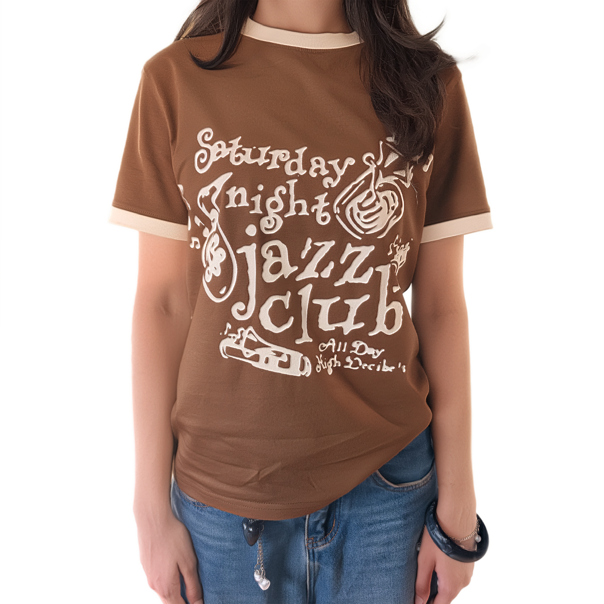 jazz club ringer tee