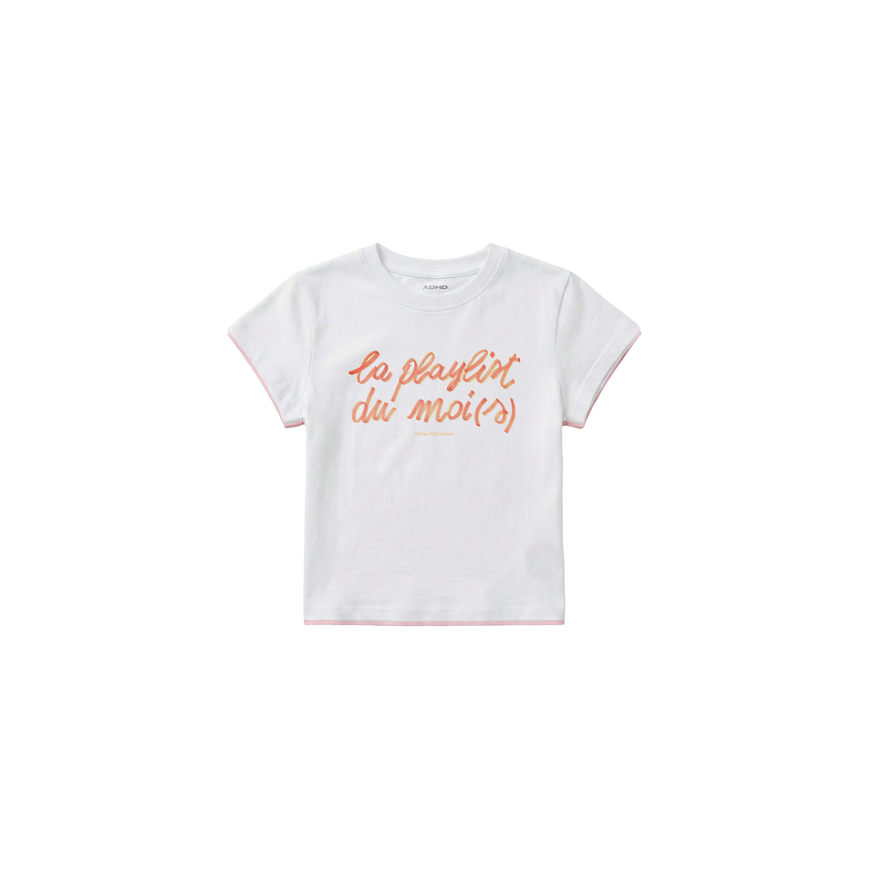 playlist baby tee