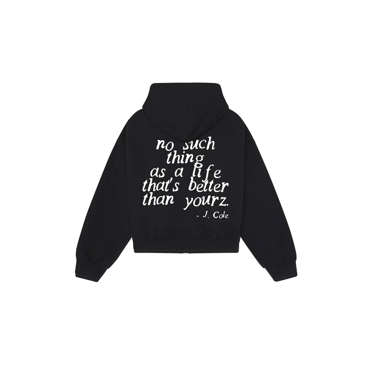 love yourz oversized zip-up hoodie
