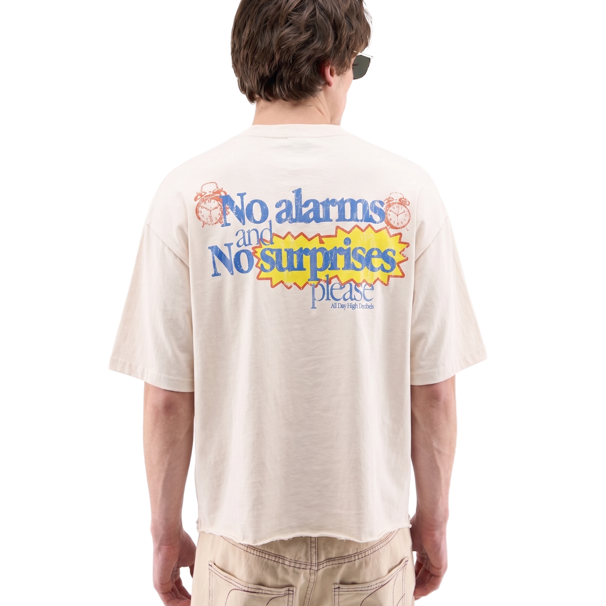 no surprises cropped tee