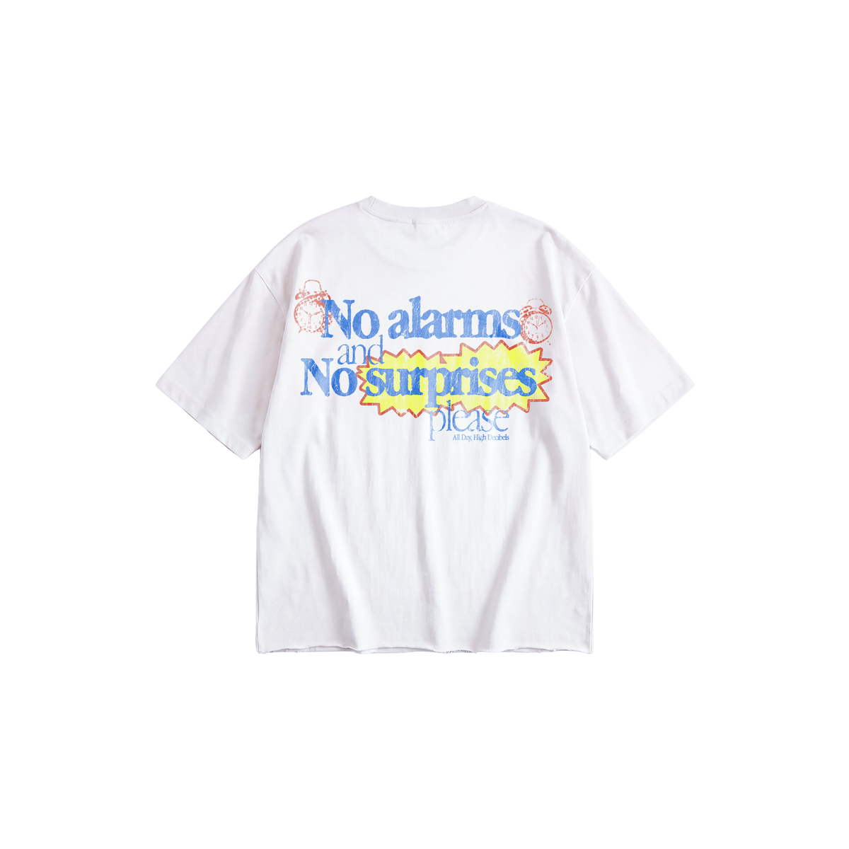 no surprises cropped tee