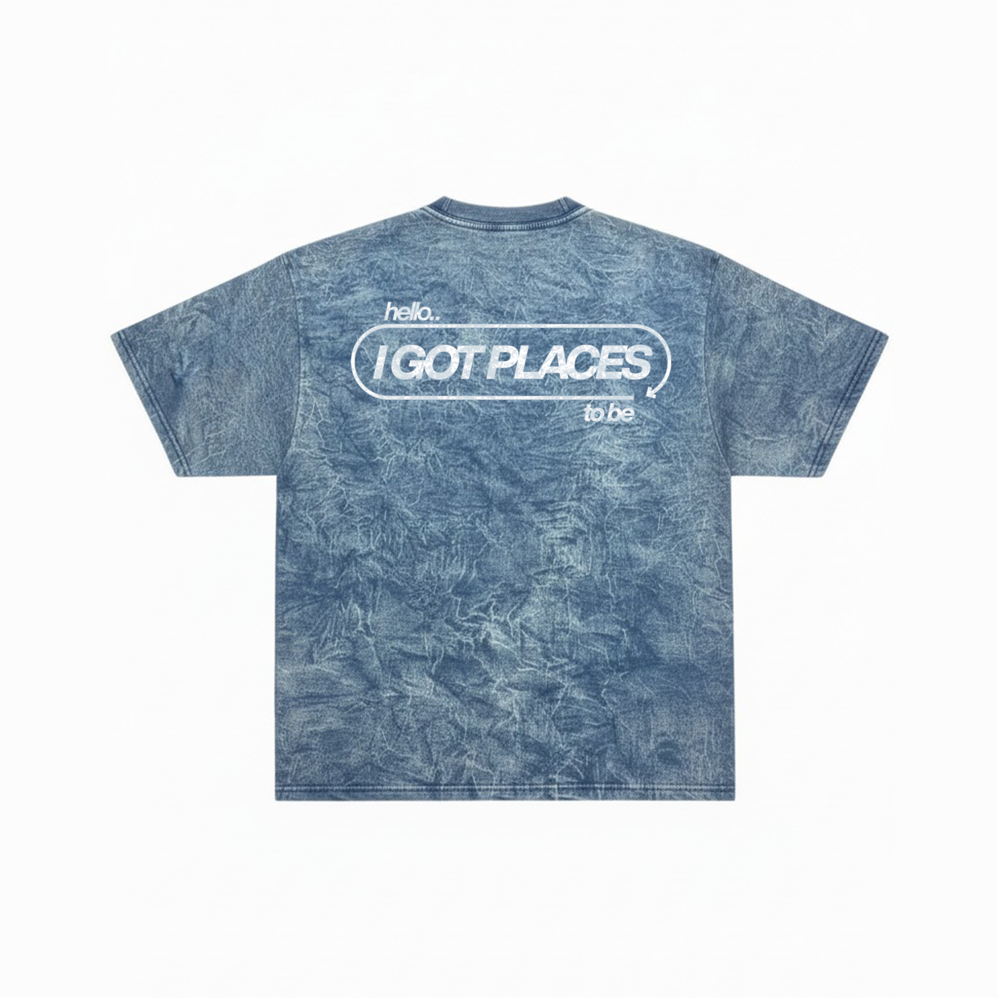 places to be crumble washed oversized tee