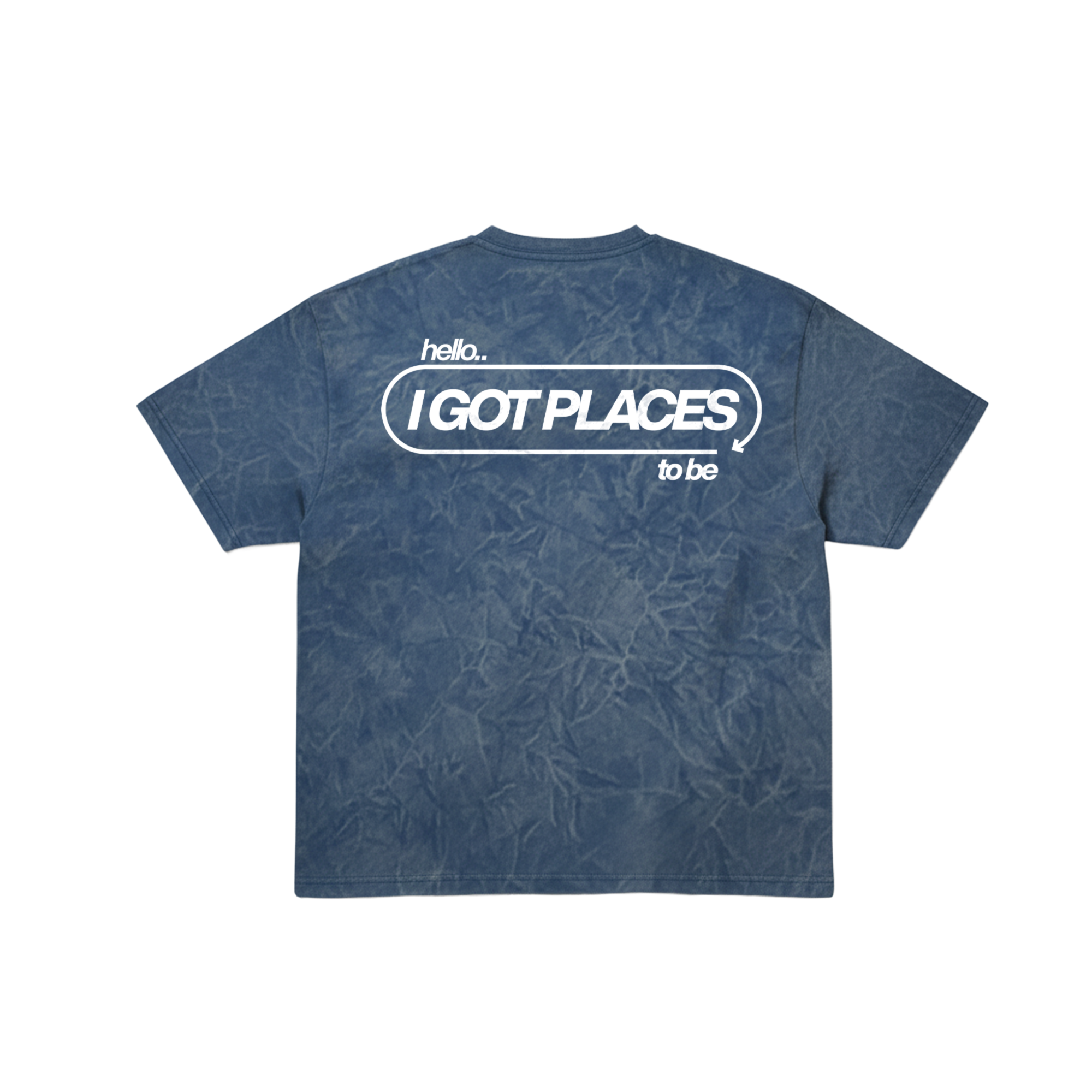 places to be crumble washed oversized tee