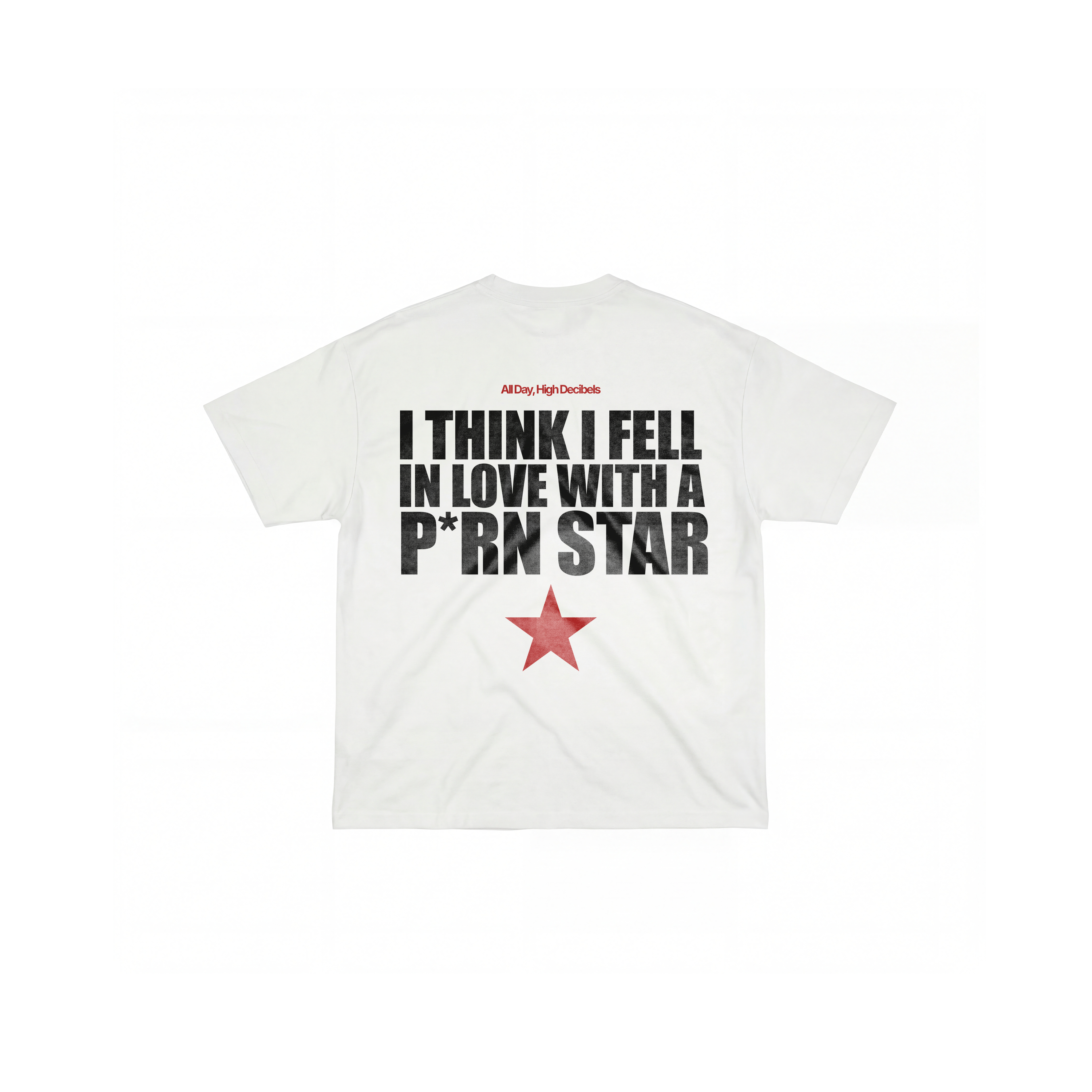 star oversized tee
