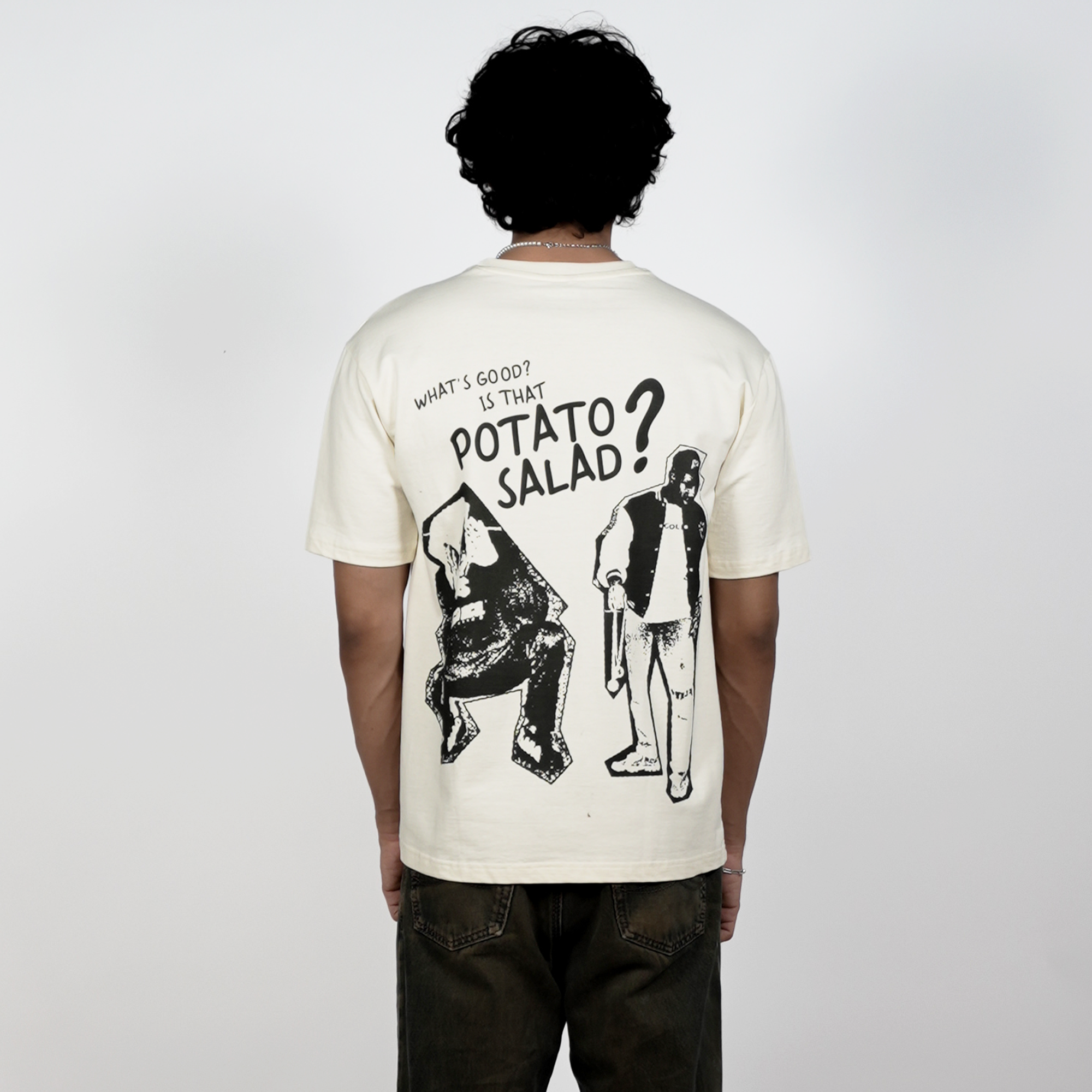 potato salad oversized tee